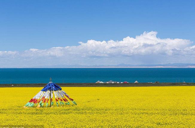 今年7月青海湖面积较去年同期增大 水处理网小编配图